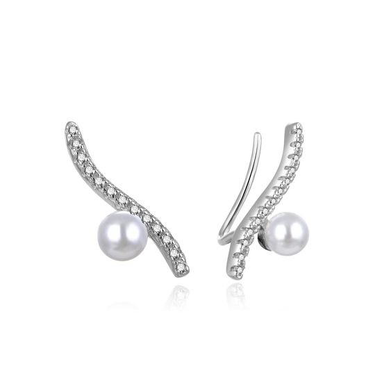 MOISS stříbrné náušnice