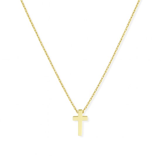 Zlatý náhrdelník s křžkem