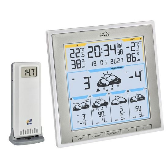TFA 35.8105.02 - Bezdrátová WiFi meteostanice s chytrou předpovědí TFA.me ID-08