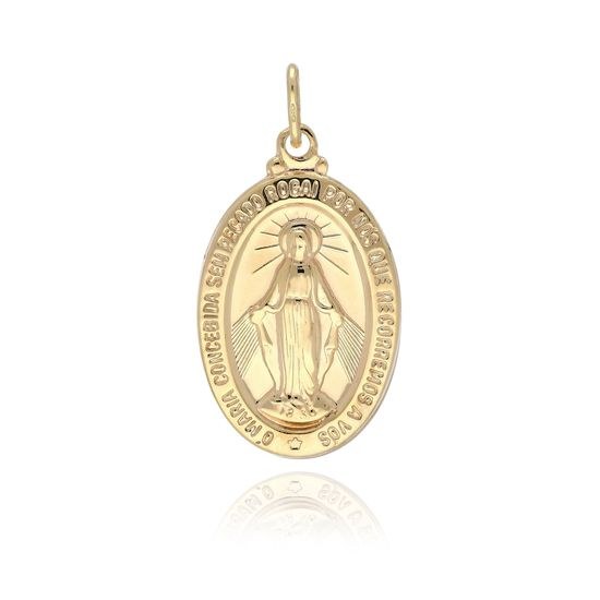 MOISS přívěsek ze žlutého zlata MADONKA