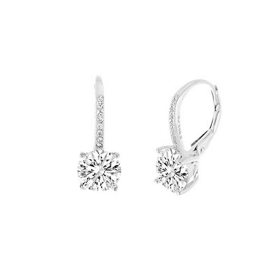 Náušnice JVD SVLE0853XH2BI00 stříbrné