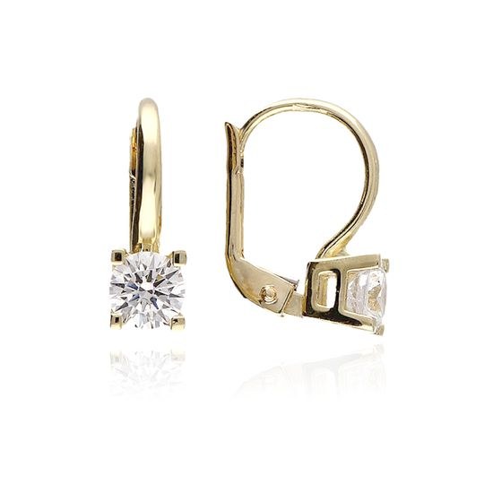 MOISS náušnice ze žlutého zlata