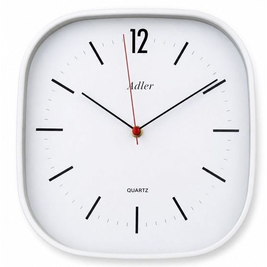 Hodiny Adler 30175 bílé