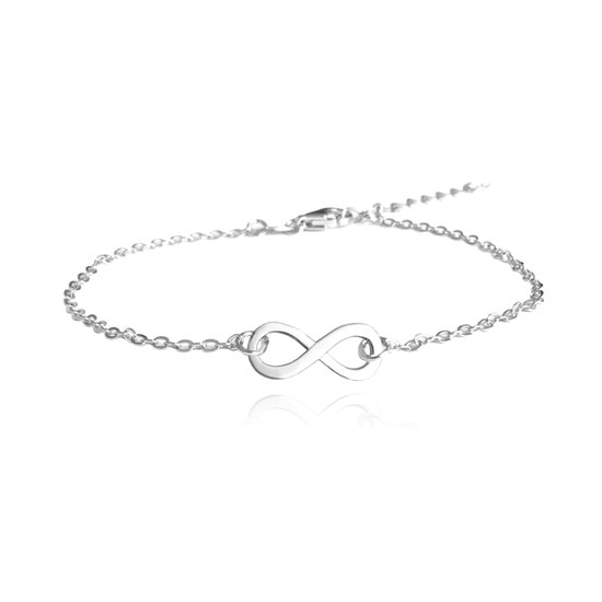 MINET Stříbrný náramek FOREVER