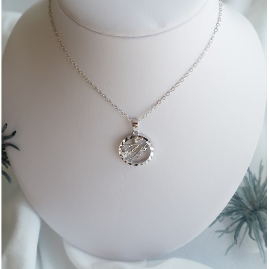 MINET Stříbrný náhrdelník Zodiac zvěrokruh RAK