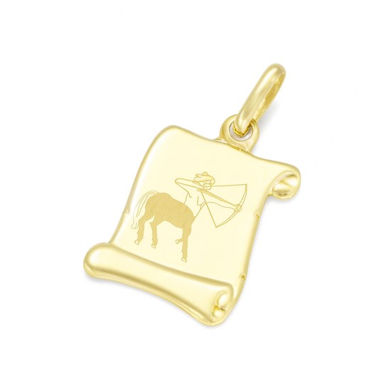 Zlatý přívěsek zvěrokruh Střelec