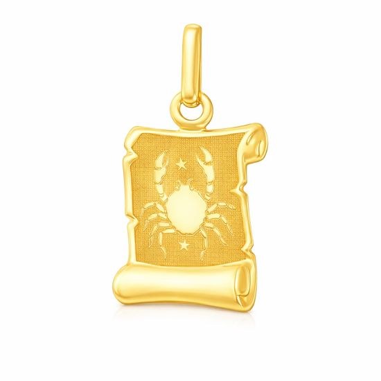 Zlatý přívěsek FE-22661 znamení zvěrokruhu RAK