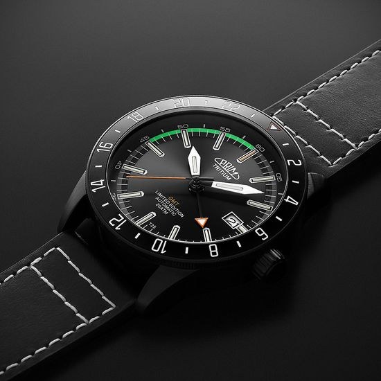 Hodinky PRIM Sport Tritium 25 - World Timer W91P.13238.B
