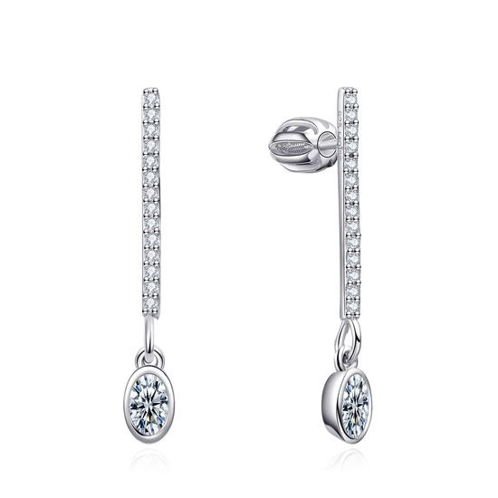 MOISS stříbrné náušnice