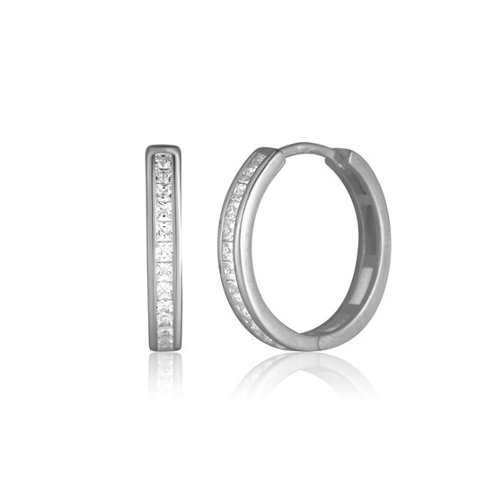 Náušnice JVD SVLE3268XF3BI00 stříbrné