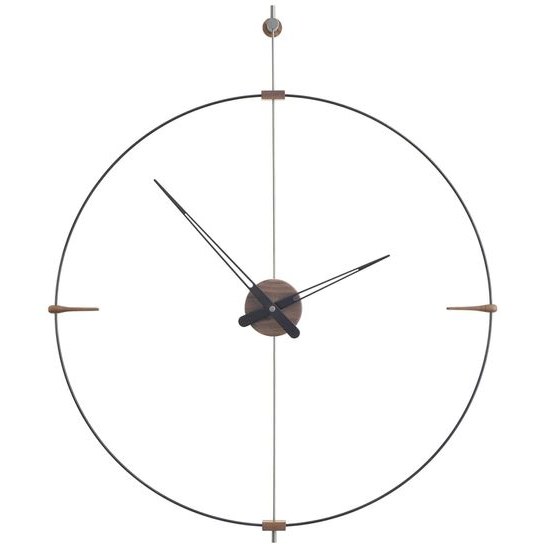 Hodiny Nomon Bilbao Graphite Small 92cm