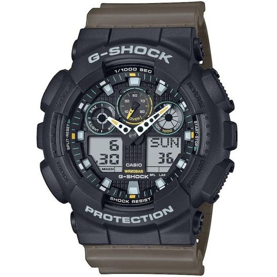 Hodinky Casio G-Shock GA-100TU-1A3ER