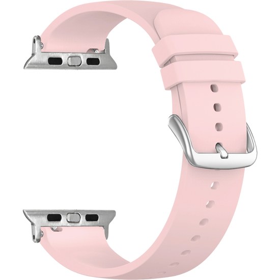 LAVVU Světle růžový silikonový řemínek na hodinky pro APPLE WATCH 38-40 mm