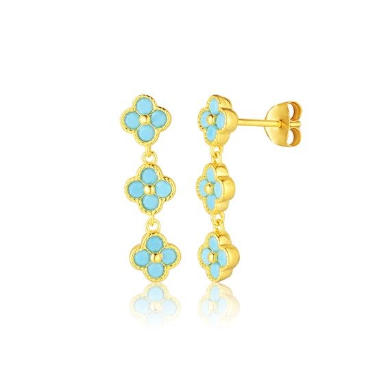 Náušnice JVD SVLE0944S7500GT stříbrné