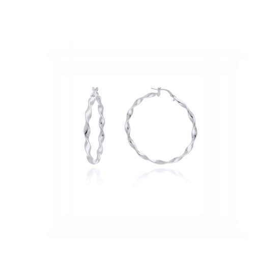 MOISS náušnice z bílého zlata