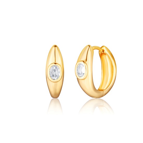 Náušnice JVD SVLE3081XH2GO00 stříbrné