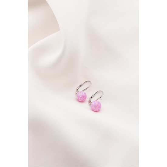 Náušnice JVD stříbrné