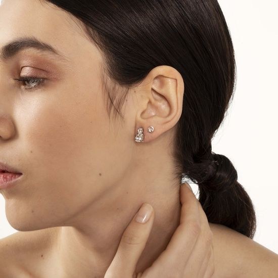 Stříbrné náušnice Victoria Cruz A3751-07HT