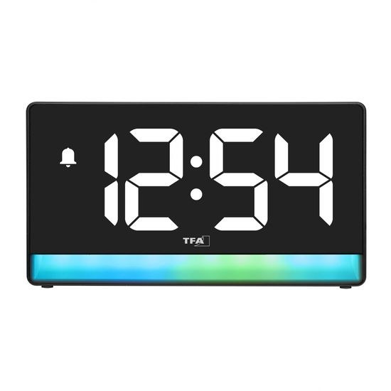 TFA 60.2051.01 - digitální budík s barevným osvětlením