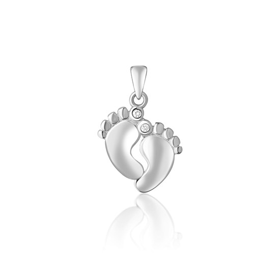 Přívěsek JVD SVLP0884XH2BI00 stříbrný