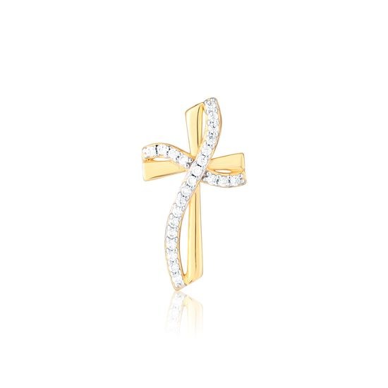 Přívěsek JVD SVLP1309X61GO00 stříbrný