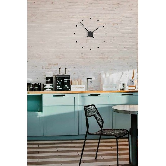 Hodiny Nomon OJ černé 50cm