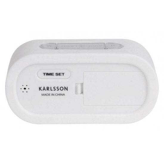 Stolní digitální budík Karlsson KA5753WH