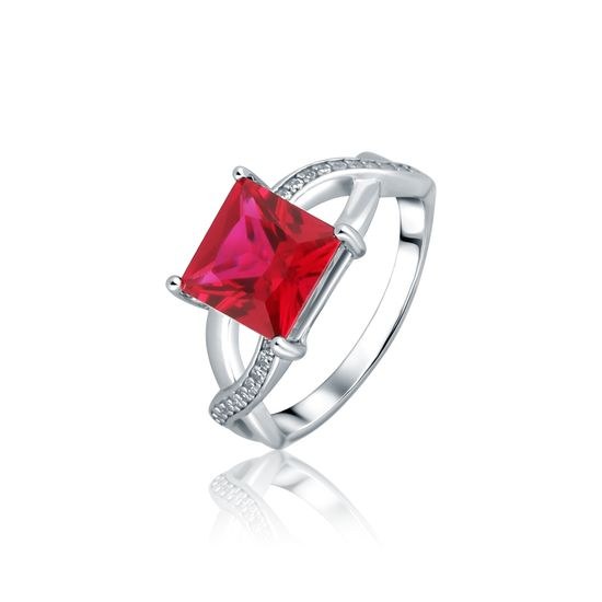 Prsten JVD SVLR0867SH2R1 stříbrné