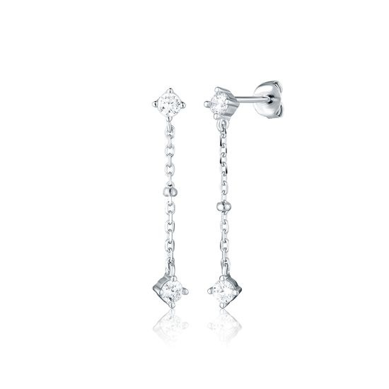 Náušnice JVD SVLE2933X61BI00 stříbrné