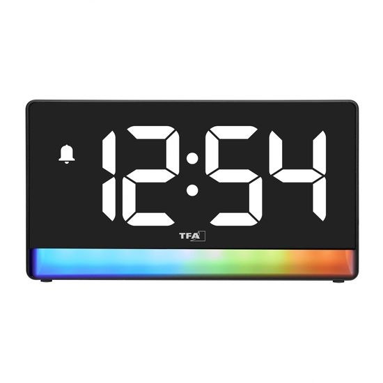 TFA 60.2051.01 - digitální budík s barevným osvětlením