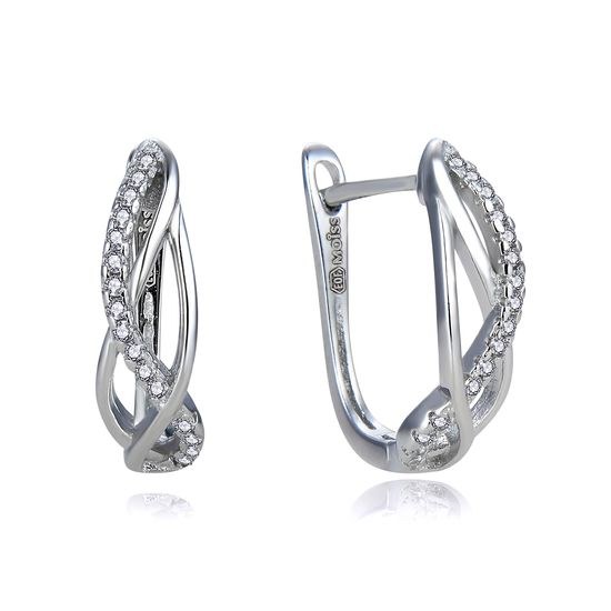 MOISS stříbrné náušnice