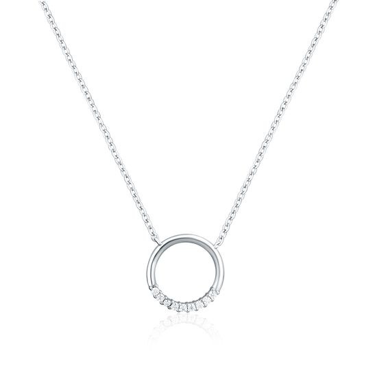 Náhrdelník JVD SVLN0410X61BI45 stříbrný