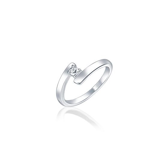 Prsten JVD 925/1000 SVLR0694XH2BI54 stříbrný