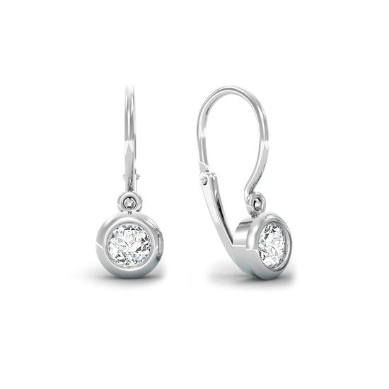 MOISS náušnice z bílého zlata