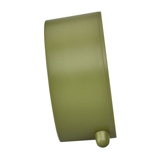 TFA 60.1043.04 - Elektronický analogový budík s tichým chodem - barva olivová