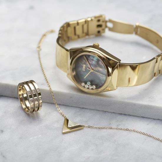 Hodinky Storm Zinara Gold Black