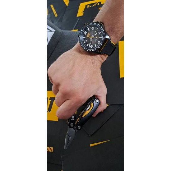 Hodinky pánské CAT SET-QE-161-21-132 - dárkový set s multifunkčním nožem