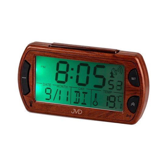 Radiem řízený budik JVD RB358.12