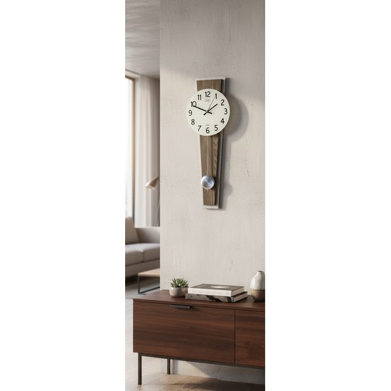 Nástěnné kyvadlové hodiny JVD sweep NS17020/78