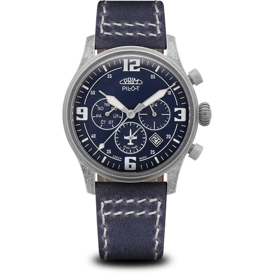 Hodinky PRIM Pilot JP75 W01P.13247.B – edice 2025