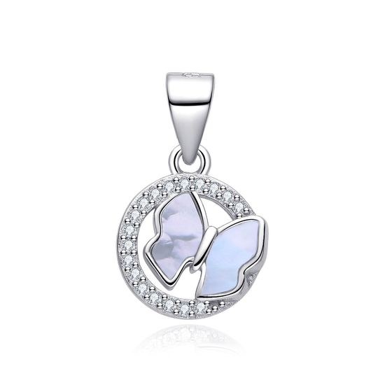 MOISS stříbrný přívěsek MOTÝL