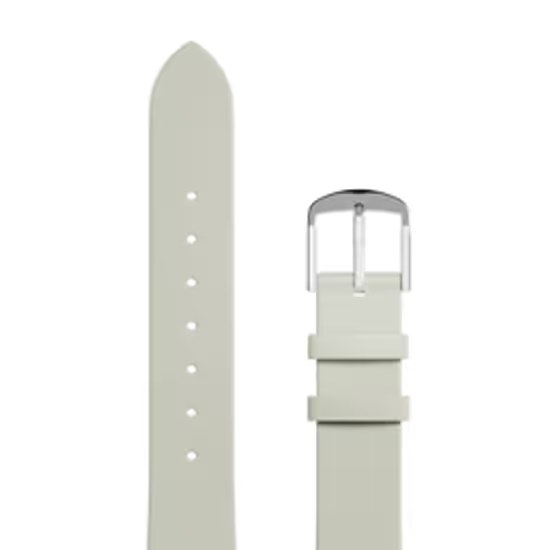 Řemínek kožený/bílý