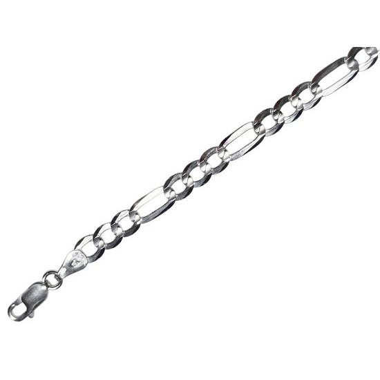 Stříbrný řetízek "Figaro" TU-1005