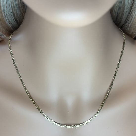 Zlatý 585/1000 řetízek figaro 1005