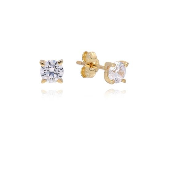 MOISS náušnice ze žlutého zlata