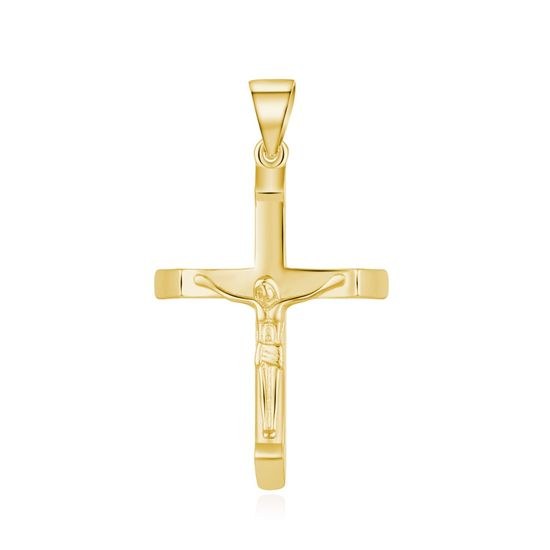 MOISS stříbrný přívěsek KŘÍŽ GOLD