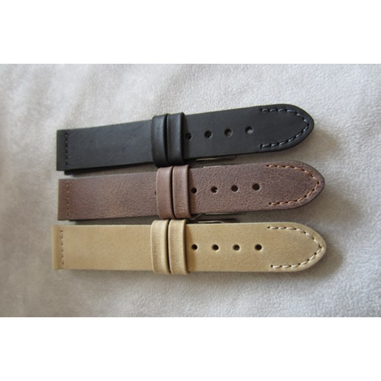 Řemínek LAVVU RETRO z luxusní kuže Top Grain LSLUB22