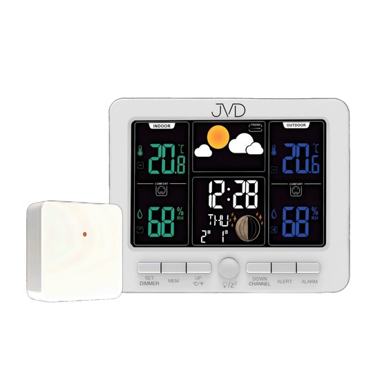 Rádiem řízená meteorologická stanice JVD RB6685.1