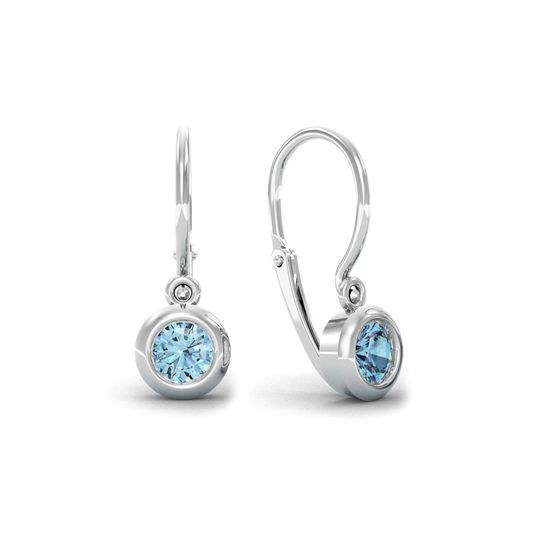 MOISS náušnice z bílého zlata