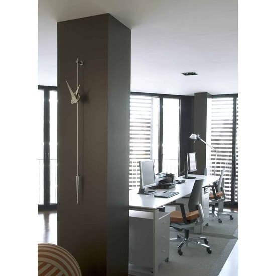 Designové nástěnné hodiny Nomon PCI Punto y coma I 113cm